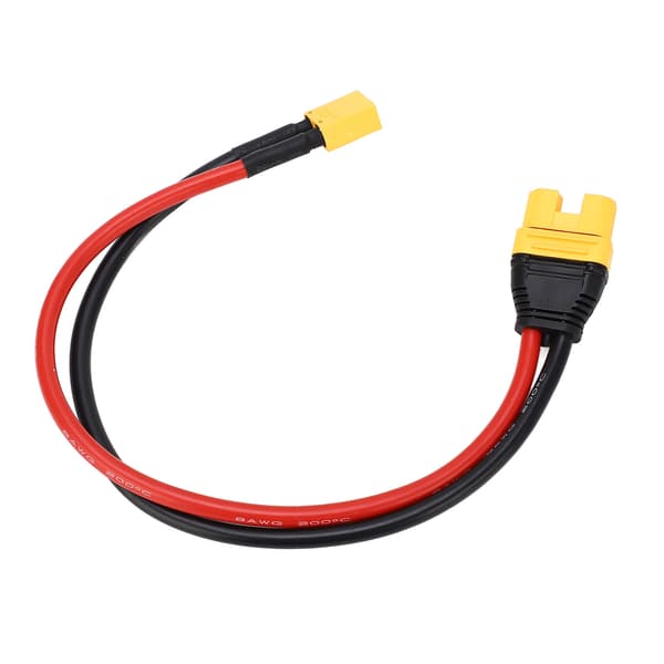 AS150U Hun til XT90 Han Adapter 8AWG Silikonekabel til Planters Sky Permanent Flight Oplader