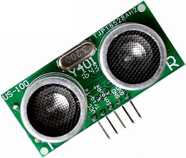 US-100 Ultralydsensor 4-pakning DC 2.4-5V Temperaturkompensasjon Avstandsområde