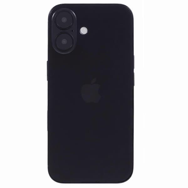 Dummy telefon til iPhone 16 Plus med sort skærm, legetøj 1:1, virker ikke Black Black
