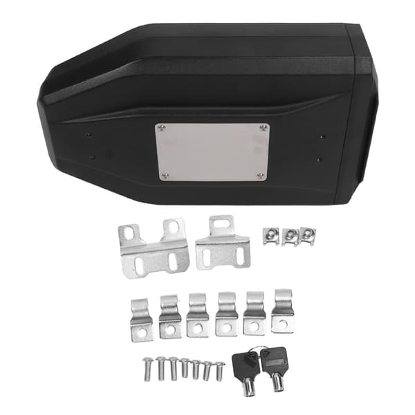 Motorcycle Toolbox Practical Stylish Portable Side Toolbox Replacement for R1200GS Adventure R1250GS LC ADV Silver