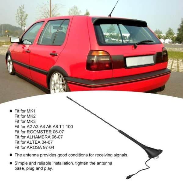Bilradioantennmastbyte, bil FM-radioantennbas takmast