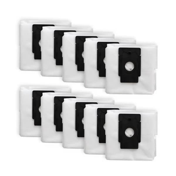 10 STK. Støvpose til /ICLEBO G5 MAX/ SWEEVA 6500/Verefa L11 Pro White