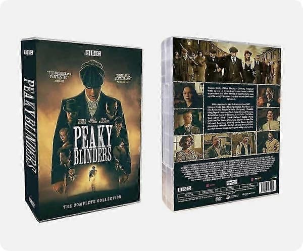 Peaky Blinders Den Komplette Serie Sæson 1-6 (DVD, 12-Disc, Bokssæt) engelsk version