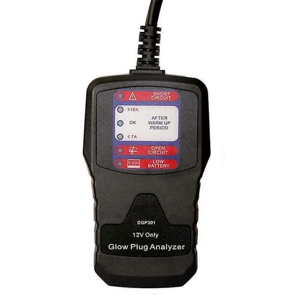 12V Glødepluggtester for bil Diesel Glødeplugg Analysator