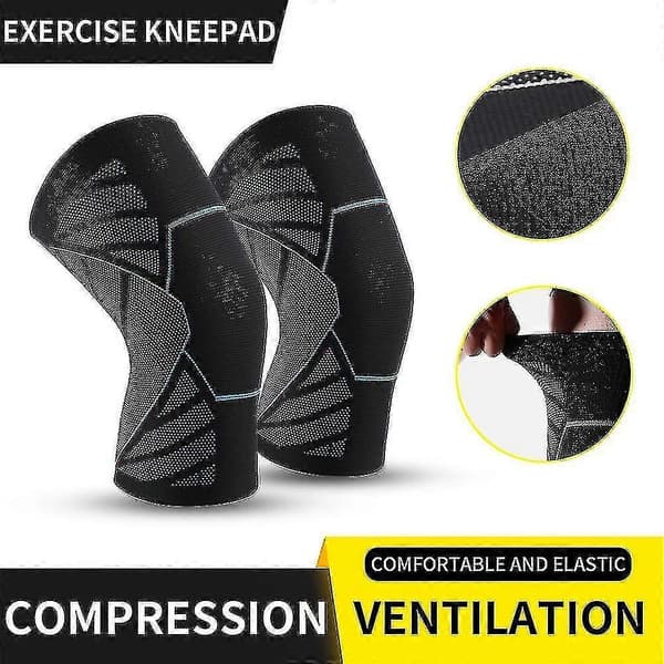 1 stk Knæstøtte Herre Dame Elastisk Nylon Sport Kompression Knæ