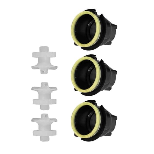 3-pack LEV Soda Coke Ventilmunstycke 28545 3.0 Diffuser Intern Mixer för Maskinbyte Reparation Va Black
