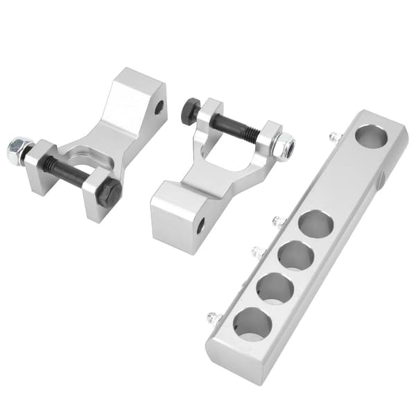 ATV Front Rear Lowering Kit Adjustable Replacement for Banshee 350 YFZ350 Warrior 350 YFM350X Silver