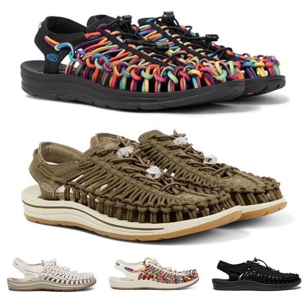KEEN HERRASANDAALIT UNEEK Musta Black 39
