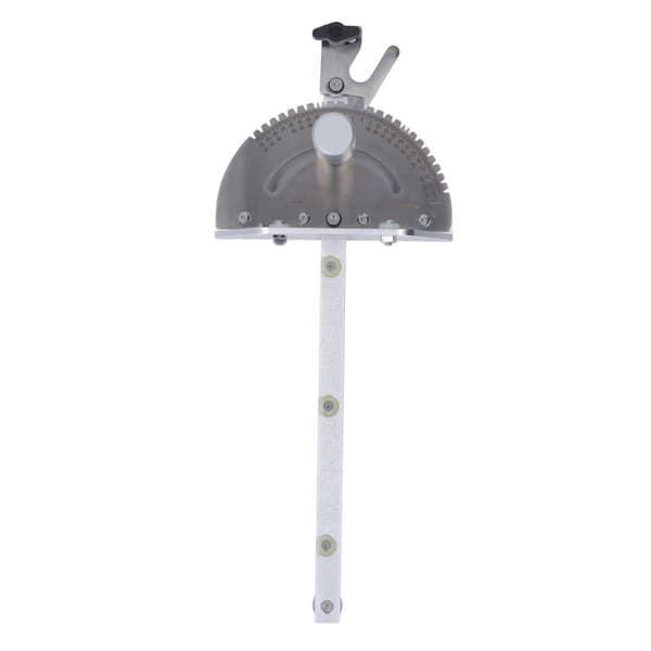High Precision Miter Gauge for Table Saw in Aluminum Alloy Adjustable Angle Clear Scale for Woodworking