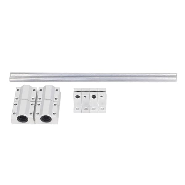 Linear Rail Guide Linear Motion Rail with 4 Slider Blocks for Machines 10?450 YEMAA
