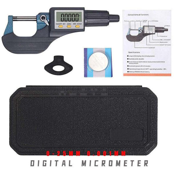 Electronic Micrometer Wall Thickness Micrometer Digital