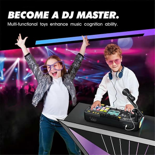 Børne DJ Mixer Controller Elektronisk Orgel DJ Afspiller