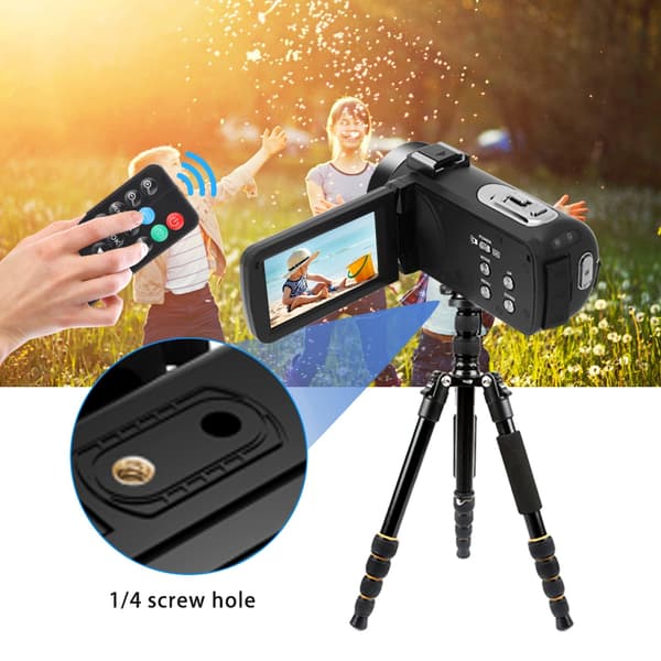 3,0 tommer HD 1080P 24 MP digitalkamera (standard)