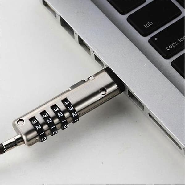 2st USB Laptop Combination Lock USB 4-digit Combination Lock For PC La