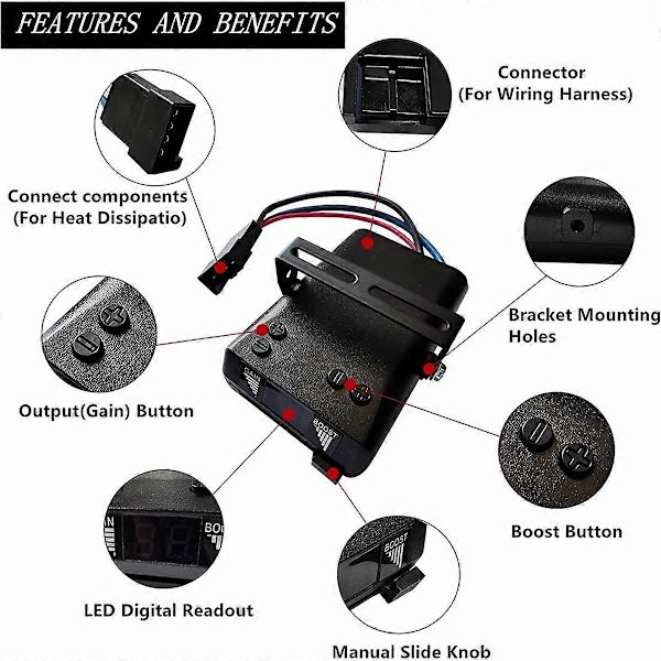 Digital Trailer Brake Control Time Delay Brake Control