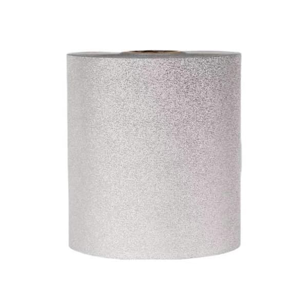 Hårfolie 100m - Preging / Preget sølv Silver silver