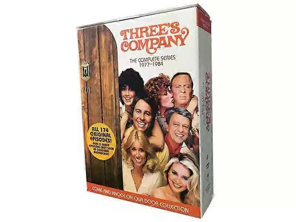 Three's Company: Den Komplette Serie DVD (29-Disc Box Set) | Klassisk 70'er/80'er Sitcom Engelsk Version