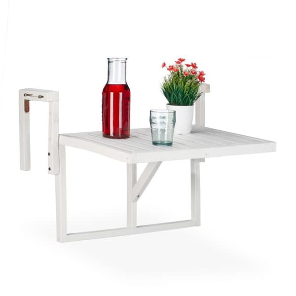 Sammenleggbart balkongbord i tre 4030
