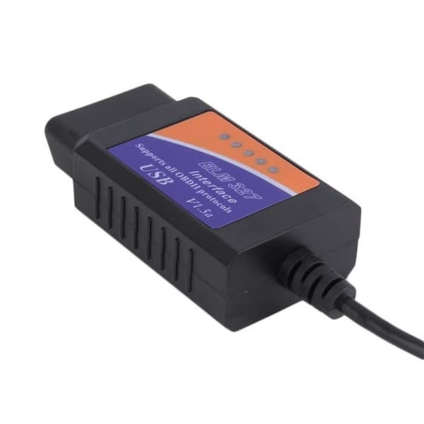ELM327 OBDII OBD2 CAN-BUS USB Auto Diagnostisk Kode Scanner Læser Værktøj V1.5