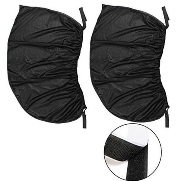 Bilsolskjermer - 2 stk - UV-beskyttelse - Elastisk netting - Enkel å installere