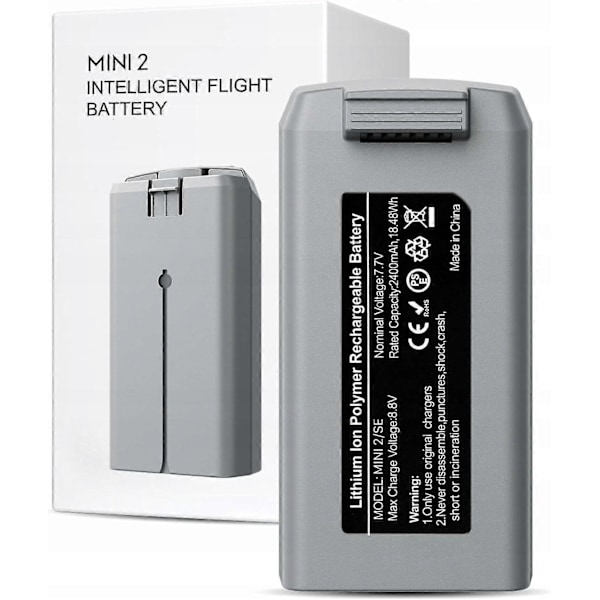 Batteri til DJI Mini 2 / 2se / Mini 4k 2400mah Drone