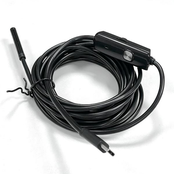 USB-C Endoskop til Android/Windows IP67 vandtæt Sort 3,5m Sort Black 3.5m