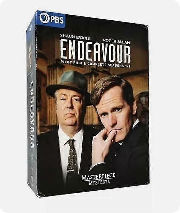 Masterpiece: Endeavour Komplett Samling Säsong 1-9 (DVD, 20-Disc Box Set) engelsk version