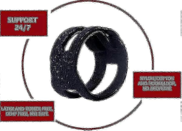Wristwidget Justerbar TFCC Håndleddsstøtte for Venstre & Høyre, Én Størrelse Passer De Fleste black