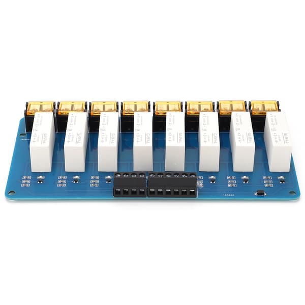 8-kanavainen relemoduuli Solid State SSR -jakelun ohjauslaitteet 5A DCDC 5V220V