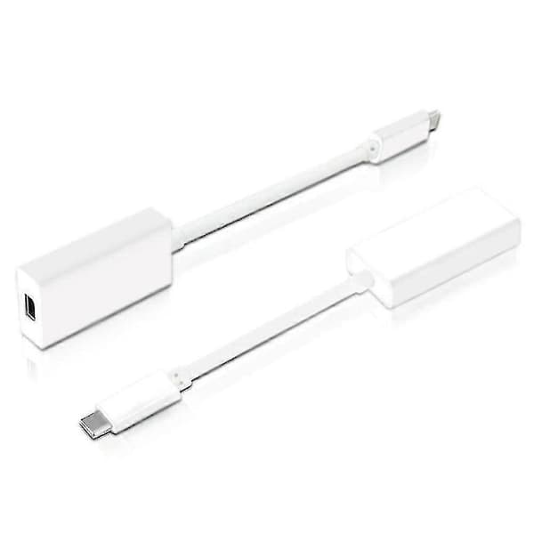 Thunderbolt 3 Usb 3.1 till 2 Adapterkabel kompatibel Windows Mac Os Bh Vit
