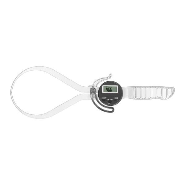 Digital Thickness Gauge 0 to 200 mm Measuring Range Unit Conversion Thickness Gauge with Handle Locking Screw for Sheet Metal