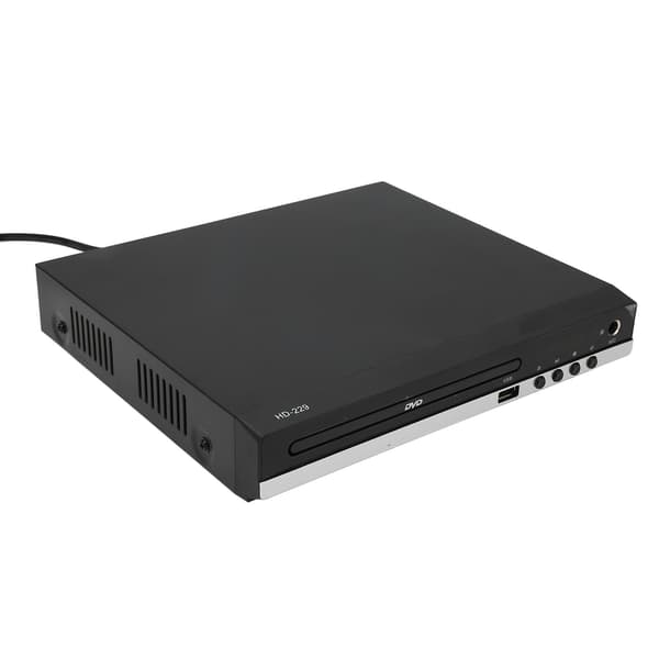 Mini DVD Player 1080P Support AV Output Remote Control HD Multimedia Interface DVD CD Player with USB Port 110-240V EU Plug 0.5