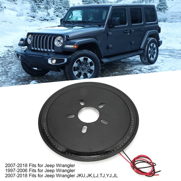 85 LED Spare Tire Mounted Third Brake Light Stop Safety Lamp for Jeep Wrangler 1997-2018