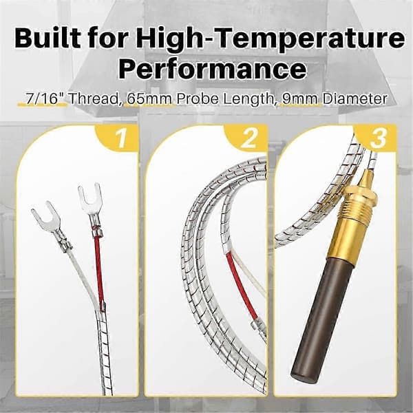Gasfriture Termoelement, Termopile Udskiftningsfrituredele til Pitco