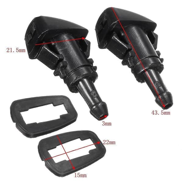 Dodge Caliber 2007-2012 etutuulilasin pesusuutin uusi Mopar 2 KPL