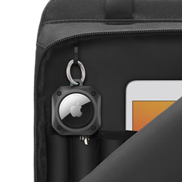 Tech-Protect Apple AirTag -pidike Rough Pro Musta 20