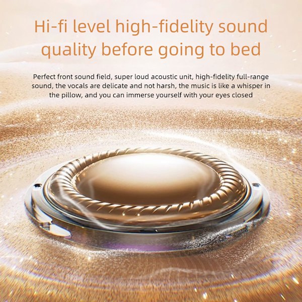 Bluetooth Sleep Speaker with White Noise, Volume Control, and Sleep Timer Blue