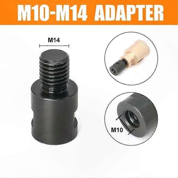 M10 til M14 Gjengeadapter for Vinkelslipere og Elektroverktøyfester