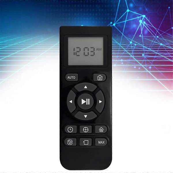 Erstatningsfjernkontroll BG600 for BG600 robotstøvsugerfjernkontroll Black