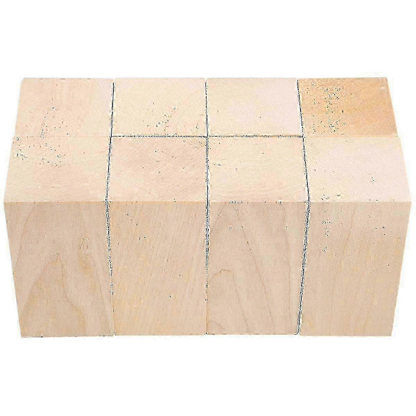 Lindträ Snideri Block för Täljning