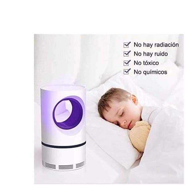 Hyttyslamppu - MACAO MOBILE - LED-hyttysentappaja - USB - 5W - Helppo puhdistaa