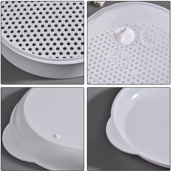 Microwave Steamer, Steamer for Microwave, Steaming Utensil, Quick and Healthy Cooking