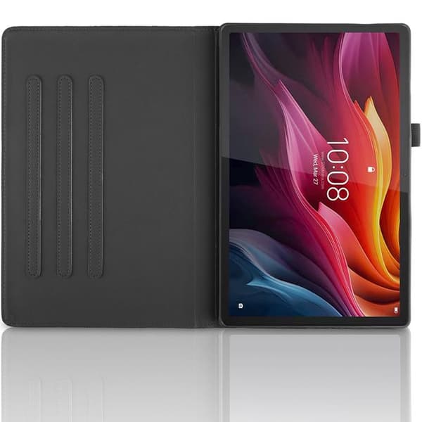 Tabletcover - Lenovo - Tab K11 Plus/M11 Plus - PU-læder - 360° rotation - Sort Livets Træ