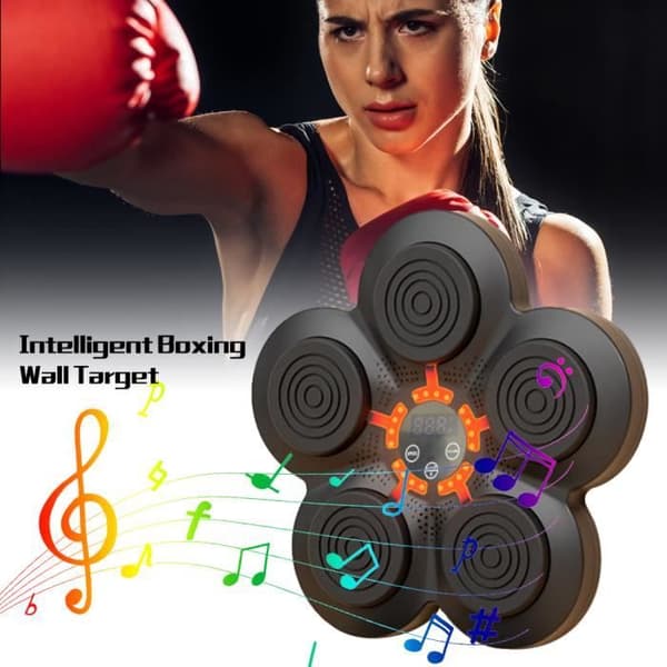 Boksemaskine - MOOHOP - Musikmodel - 9 hastighedsindstillinger - Bluetooth - LCD-skærm