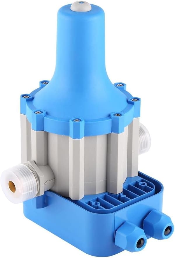 Pump Pressure Regulator, 220V Automatic Water Pump Pressure Switch for Household Pump for Garden Pool Yard Irrigation
