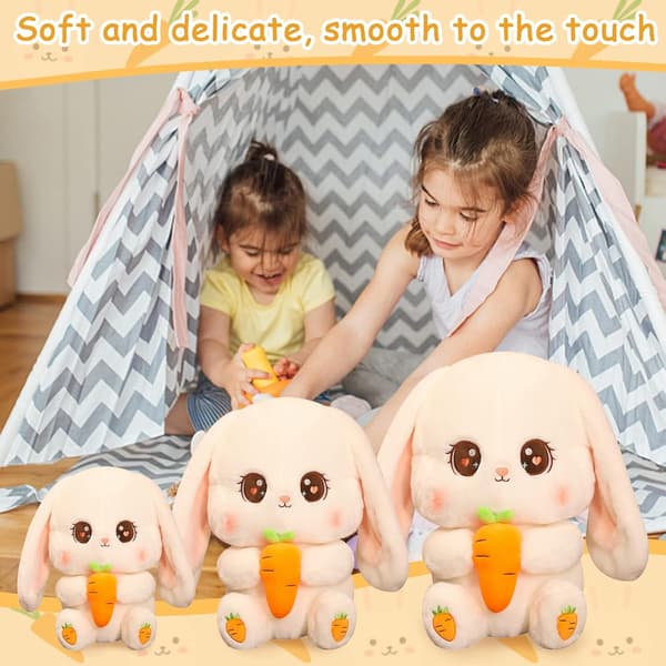 Soft Stuffed Animal Rabbit Plushie Sitting Rabbit, 40cm Easter