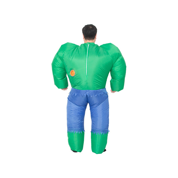 Uppblåsbar Hulk-kostym