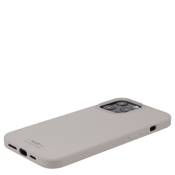 holdit iPhone 13 Pro Max - Mobilskal Silikon - Tapue Mullvadsgrå Silikon