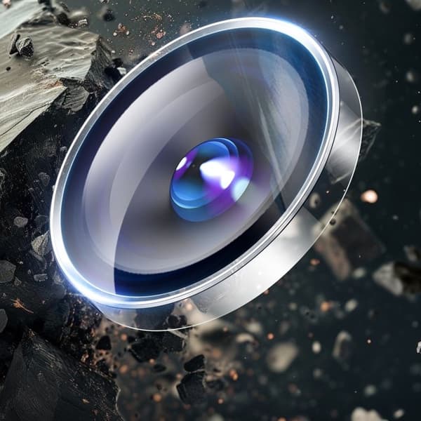 ESR Yhteensopiva iPhone 16 Pro / 16 Pro Max Linssisuoja Armorite Läpinäkyvä 80