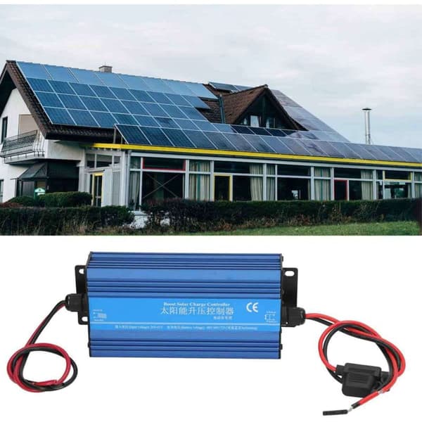 Boost 600W Solar Charge Controller, Step-Down Converter for 48V/60V/72V Battery Charger. Length: 24 cm / Width: 10 cm / Height: 5 cm